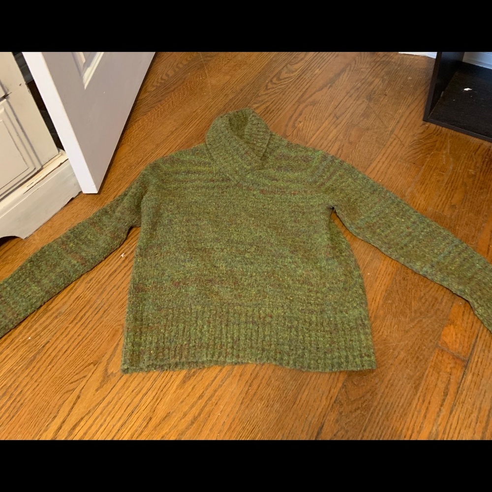 Olive green sweater